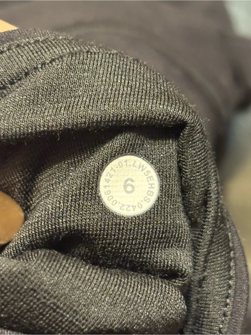 lululemon athletica Black High-Rise Leggings with Side Pockets size 6